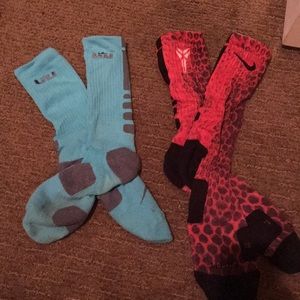 Two pair of Nike elite socks